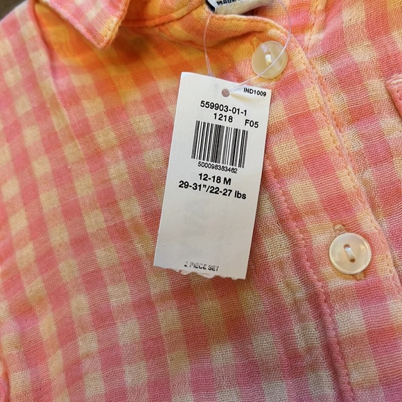 Old navy 12-18 months adorable set - Picture 2 of 4